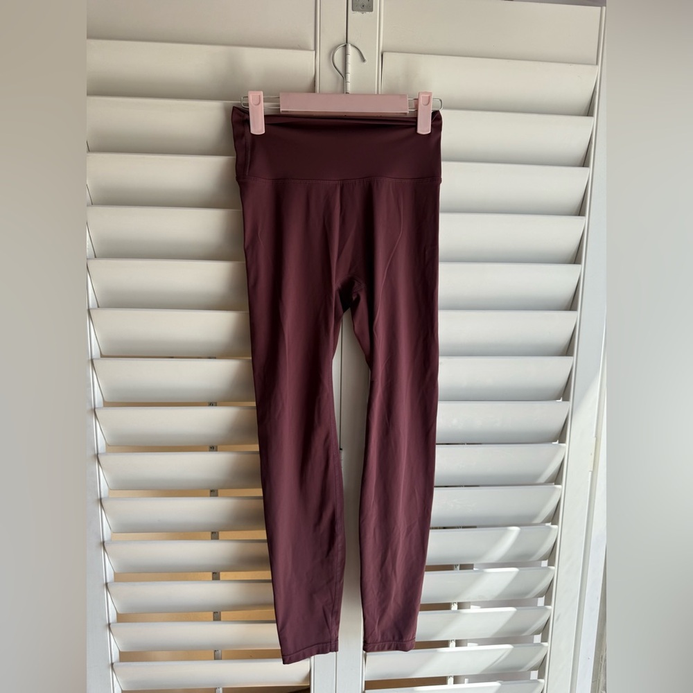 Adanola Deep Burgundy Leggings sz S - Picture 4 of 6